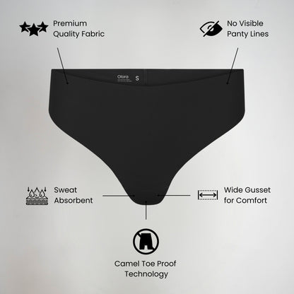 Olora Invisible Camel Toe Thong